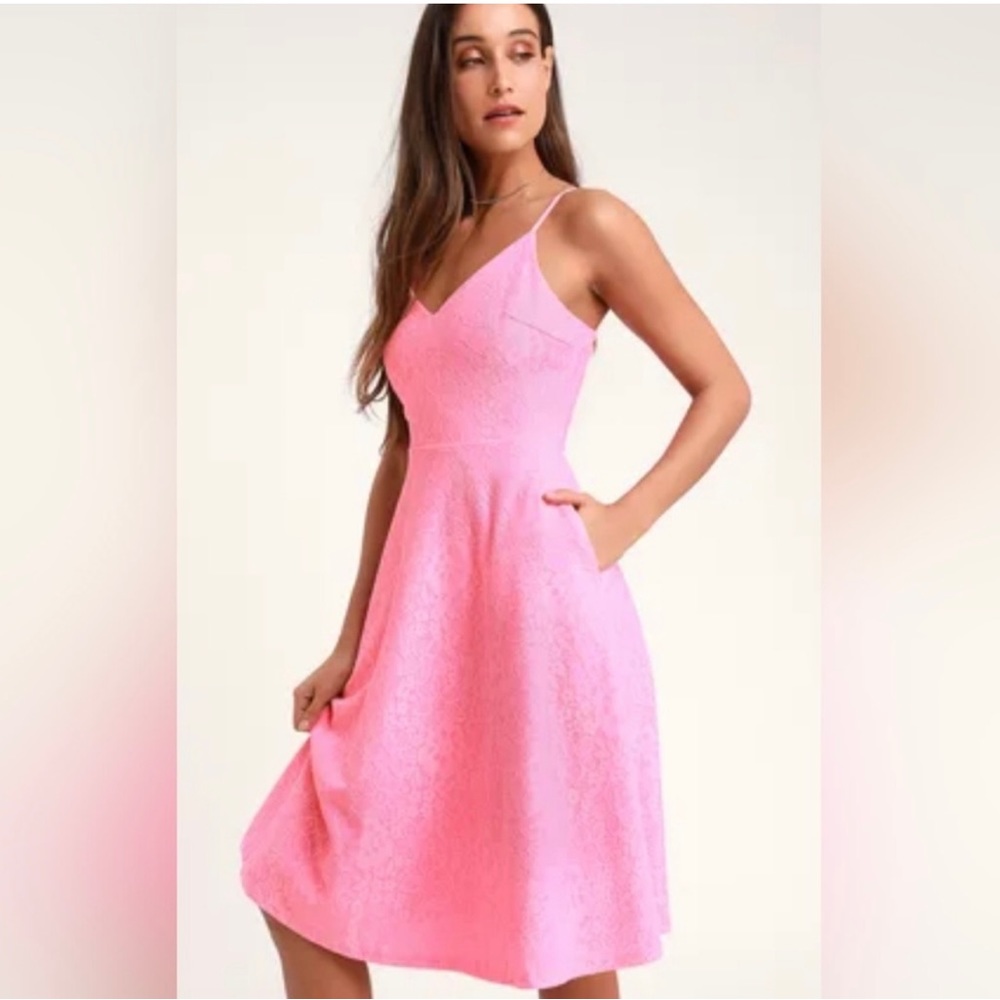 LULU'S PINK DRESS